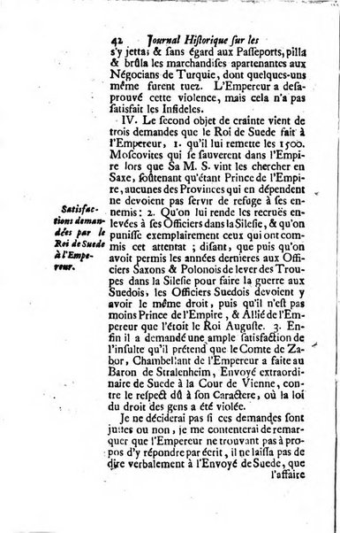 Journal historique sur les matières du tems contenant aussi quelques nouvelles de littérature et autres remarques curieuses