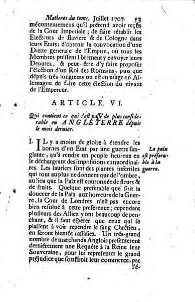 Journal historique sur les matières du tems contenant aussi quelques nouvelles de littérature et autres remarques curieuses