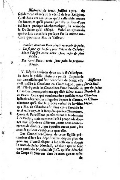 Journal historique sur les matières du tems contenant aussi quelques nouvelles de littérature et autres remarques curieuses