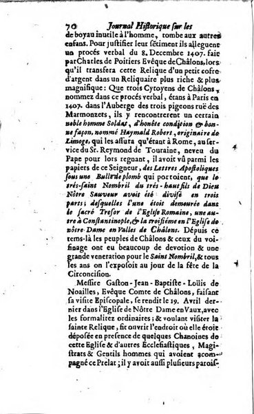 Journal historique sur les matières du tems contenant aussi quelques nouvelles de littérature et autres remarques curieuses