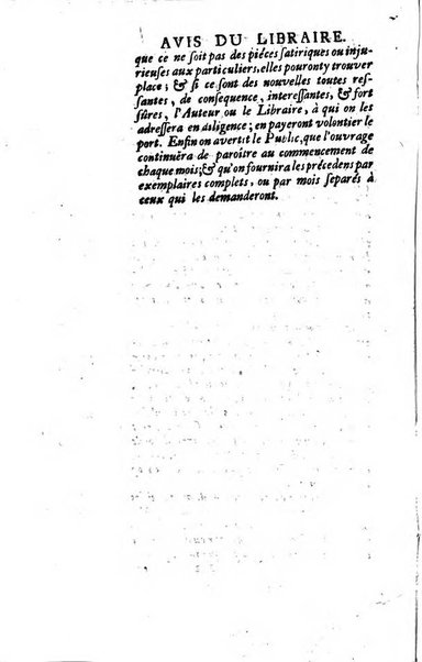 Journal historique sur les matières du tems contenant aussi quelques nouvelles de littérature et autres remarques curieuses