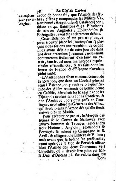 Journal historique sur les matières du tems contenant aussi quelques nouvelles de littérature et autres remarques curieuses