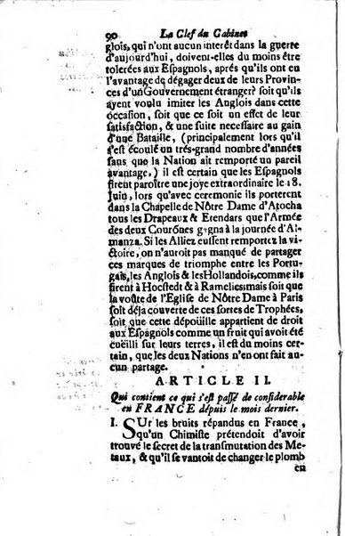 Journal historique sur les matières du tems contenant aussi quelques nouvelles de littérature et autres remarques curieuses