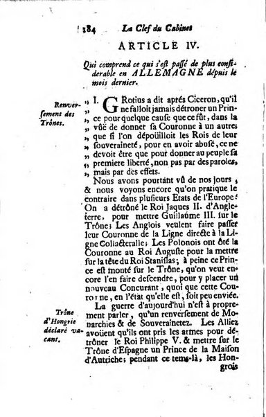 Journal historique sur les matières du tems contenant aussi quelques nouvelles de littérature et autres remarques curieuses