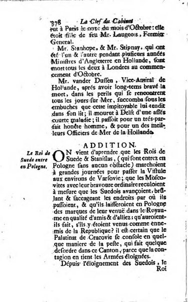 Journal historique sur les matières du tems contenant aussi quelques nouvelles de littérature et autres remarques curieuses