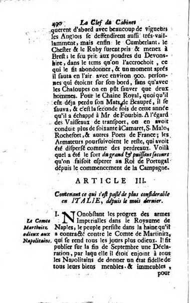 Journal historique sur les matières du tems contenant aussi quelques nouvelles de littérature et autres remarques curieuses