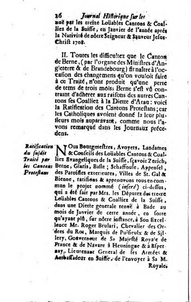 Journal historique sur les matières du tems contenant aussi quelques nouvelles de littérature et autres remarques curieuses