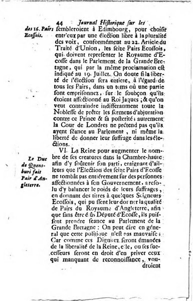 Journal historique sur les matières du tems contenant aussi quelques nouvelles de littérature et autres remarques curieuses