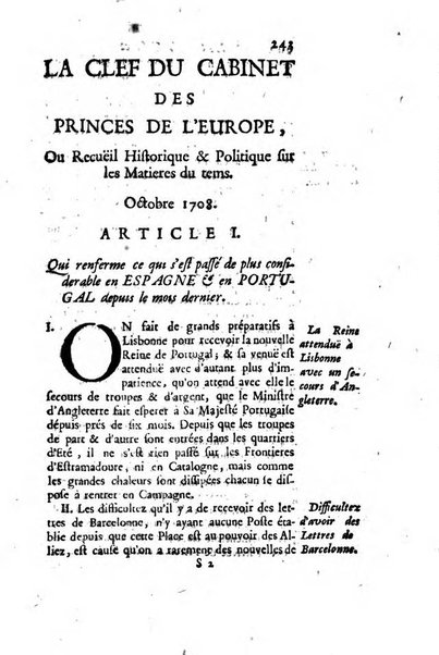 Journal historique sur les matières du tems contenant aussi quelques nouvelles de littérature et autres remarques curieuses