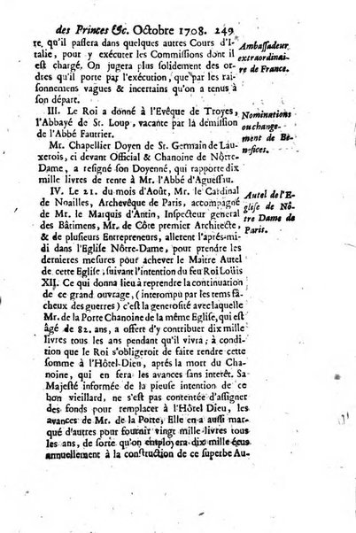 Journal historique sur les matières du tems contenant aussi quelques nouvelles de littérature et autres remarques curieuses