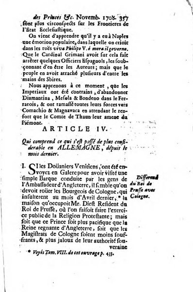 Journal historique sur les matières du tems contenant aussi quelques nouvelles de littérature et autres remarques curieuses