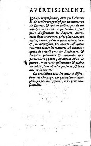 Journal historique sur les matières du tems contenant aussi quelques nouvelles de littérature et autres remarques curieuses