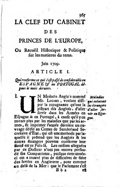 Journal historique sur les matières du tems contenant aussi quelques nouvelles de littérature et autres remarques curieuses