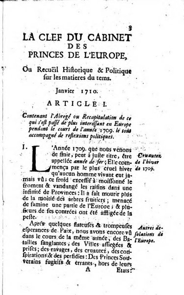 Journal historique sur les matières du tems contenant aussi quelques nouvelles de littérature et autres remarques curieuses