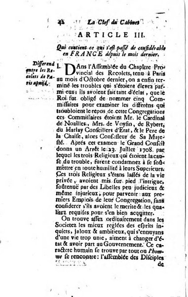 Journal historique sur les matières du tems contenant aussi quelques nouvelles de littérature et autres remarques curieuses