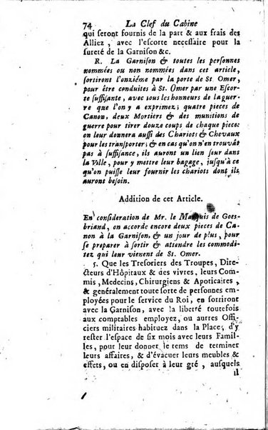 Journal historique sur les matières du tems contenant aussi quelques nouvelles de littérature et autres remarques curieuses