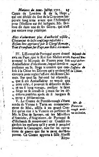 Journal historique sur les matières du tems contenant aussi quelques nouvelles de littérature et autres remarques curieuses