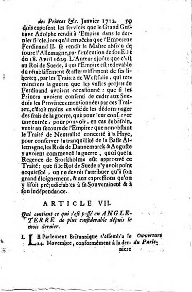 Journal historique sur les matières du tems contenant aussi quelques nouvelles de littérature et autres remarques curieuses