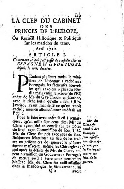 Journal historique sur les matières du tems contenant aussi quelques nouvelles de littérature et autres remarques curieuses