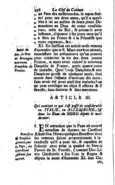 Journal historique sur les matières du tems contenant aussi quelques nouvelles de littérature et autres remarques curieuses