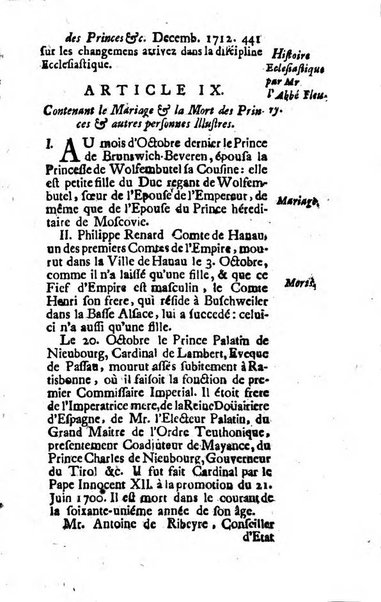 Journal historique sur les matières du tems contenant aussi quelques nouvelles de littérature et autres remarques curieuses