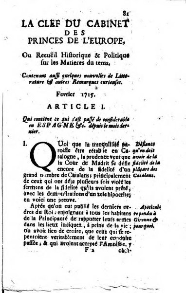 Journal historique sur les matières du tems contenant aussi quelques nouvelles de littérature et autres remarques curieuses