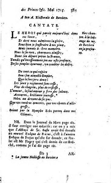 Journal historique sur les matières du tems contenant aussi quelques nouvelles de littérature et autres remarques curieuses