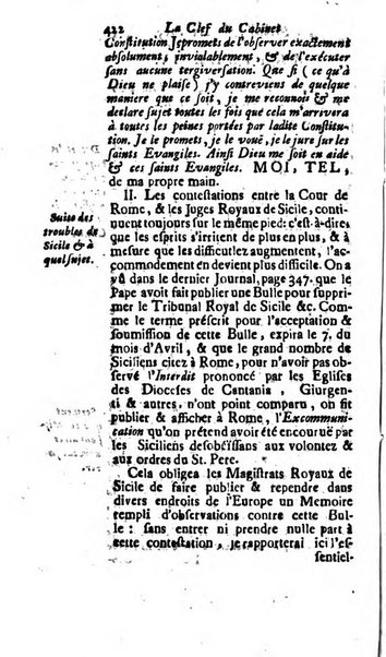 Journal historique sur les matières du tems contenant aussi quelques nouvelles de littérature et autres remarques curieuses