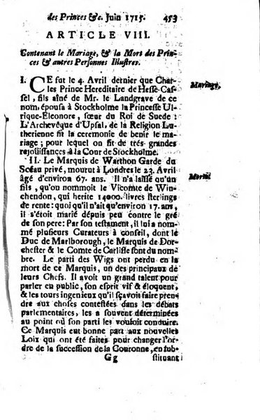 Journal historique sur les matières du tems contenant aussi quelques nouvelles de littérature et autres remarques curieuses