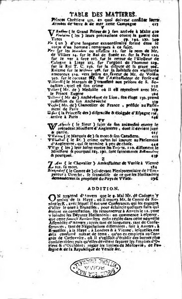 Journal historique sur les matières du tems contenant aussi quelques nouvelles de littérature et autres remarques curieuses