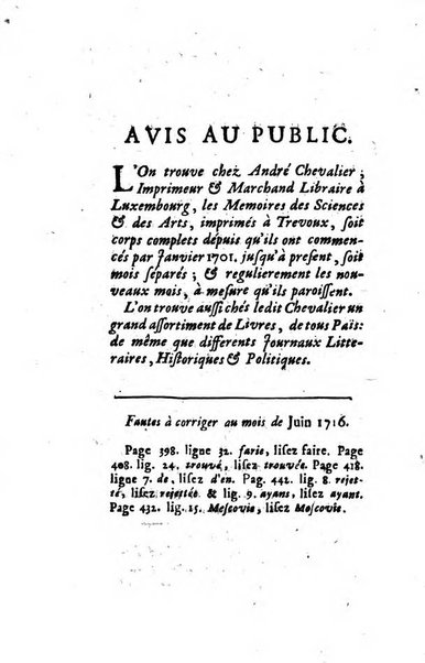 Journal historique sur les matières du tems contenant aussi quelques nouvelles de littérature et autres remarques curieuses