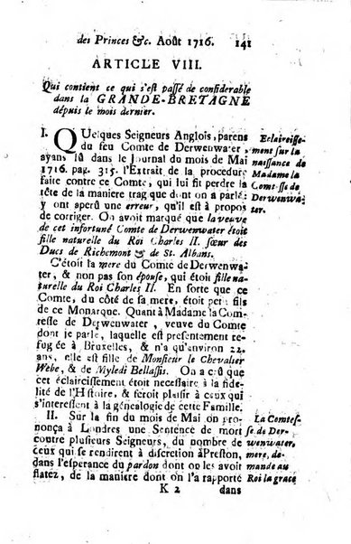 Journal historique sur les matières du tems contenant aussi quelques nouvelles de littérature et autres remarques curieuses