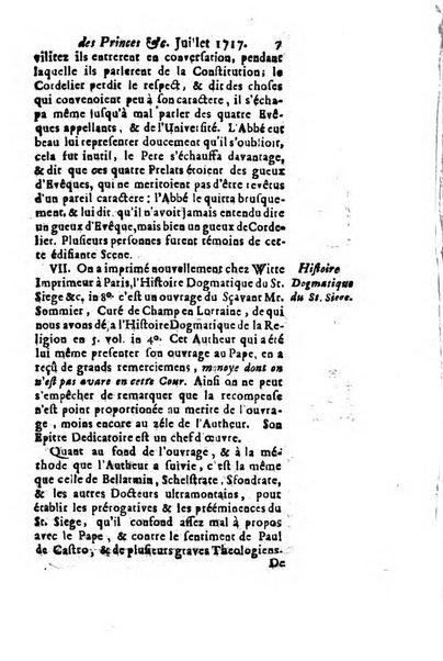 La clef du cabinet des princes de l'Europe ou recueil historique et politique sur les matières du tems