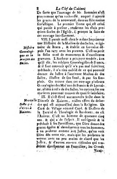 La clef du cabinet des princes de l'Europe ou recueil historique et politique sur les matières du tems