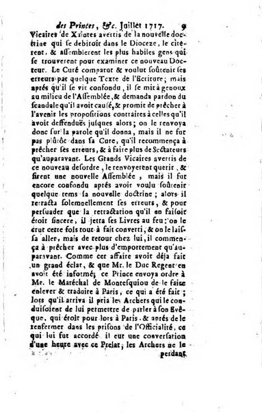 La clef du cabinet des princes de l'Europe ou recueil historique et politique sur les matières du tems