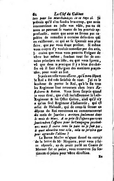 La clef du cabinet des princes de l'Europe ou recueil historique et politique sur les matières du tems