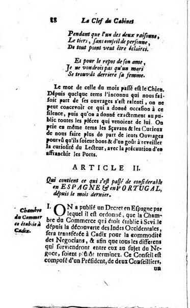 La clef du cabinet des princes de l'Europe ou recueil historique et politique sur les matières du tems