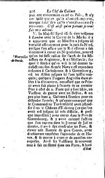 La clef du cabinet des princes de l'Europe ou recueil historique et politique sur les matières du tems