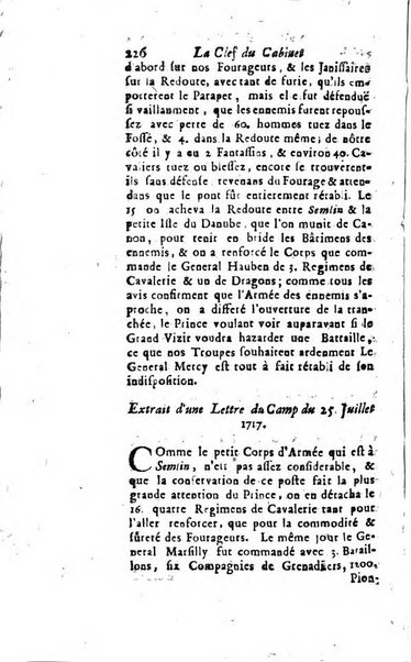 La clef du cabinet des princes de l'Europe ou recueil historique et politique sur les matières du tems