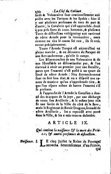 La clef du cabinet des princes de l'Europe ou recueil historique et politique sur les matières du tems