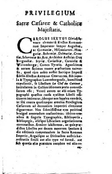 La clef du cabinet des princes de l'Europe ou recueil historique et politique sur les matières du tems