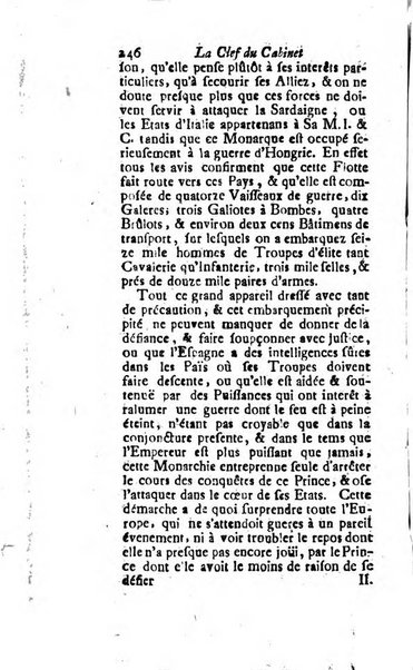 La clef du cabinet des princes de l'Europe ou recueil historique et politique sur les matières du tems