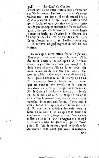 La clef du cabinet des princes de l'Europe ou recueil historique et politique sur les matières du tems