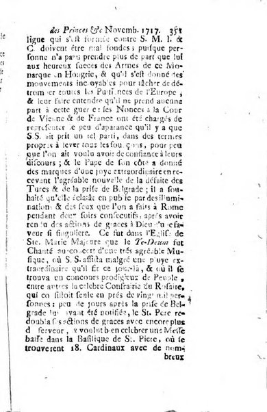 La clef du cabinet des princes de l'Europe ou recueil historique et politique sur les matières du tems