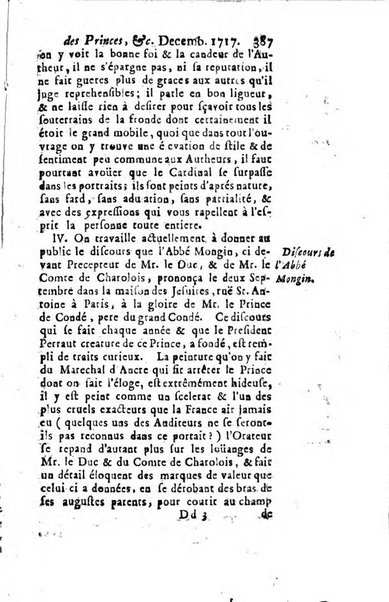 La clef du cabinet des princes de l'Europe ou recueil historique et politique sur les matières du tems