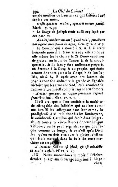 La clef du cabinet des princes de l'Europe ou recueil historique et politique sur les matières du tems