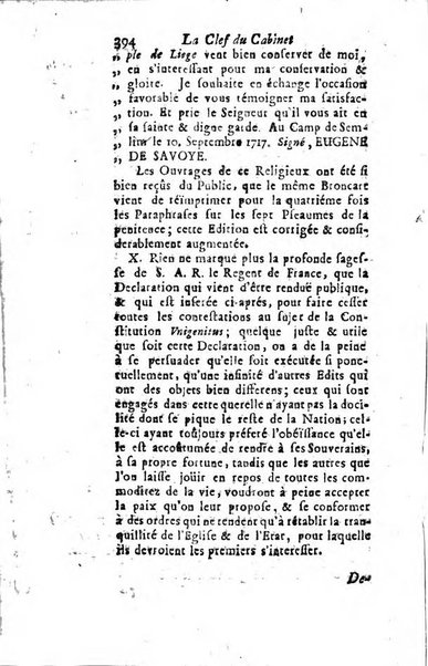 La clef du cabinet des princes de l'Europe ou recueil historique et politique sur les matières du tems