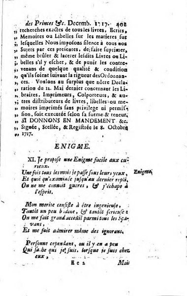 La clef du cabinet des princes de l'Europe ou recueil historique et politique sur les matières du tems