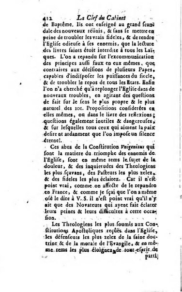 La clef du cabinet des princes de l'Europe ou recueil historique et politique sur les matières du tems