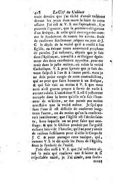 La clef du cabinet des princes de l'Europe ou recueil historique et politique sur les matières du tems